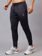 Side profile of Athfuel Drift Joggers suitable for workouts and movement – Blue