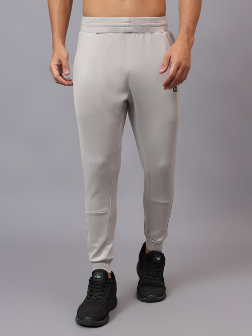 Athfuel Drift Joggers crafted from butter lycra fabric with tapered fit – Soft Grey

