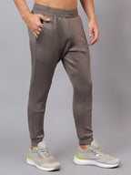 Side view of Athfuel Drift Joggers designed for gym and daily wear – Dust Brown
