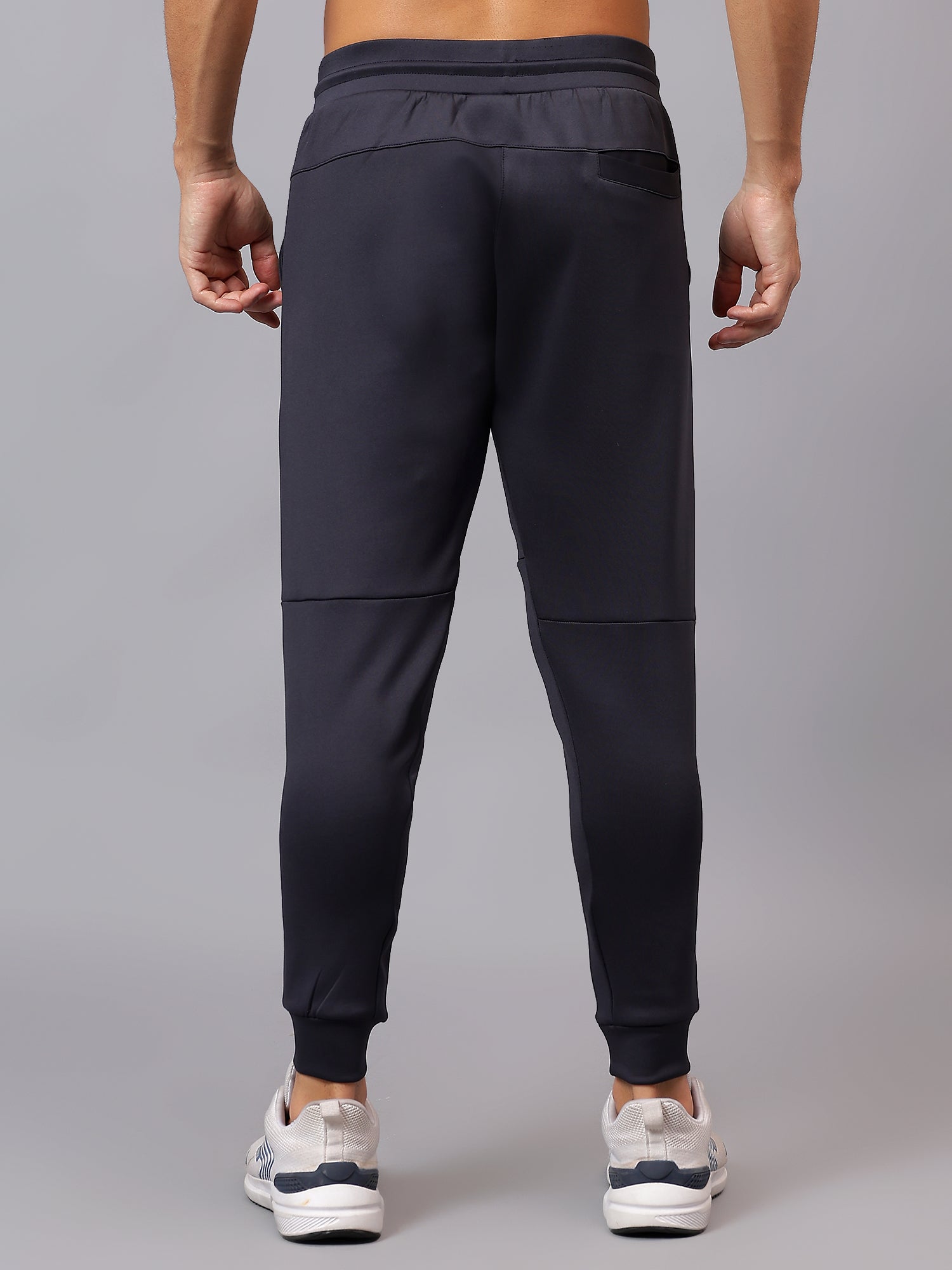 Back view of Athfuel Drift Joggers showing modern athletic styling – Blue